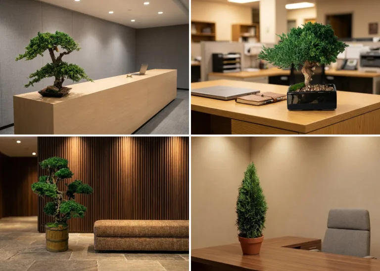 Bonsai for Offices, Lobbies and Rooms with No Light