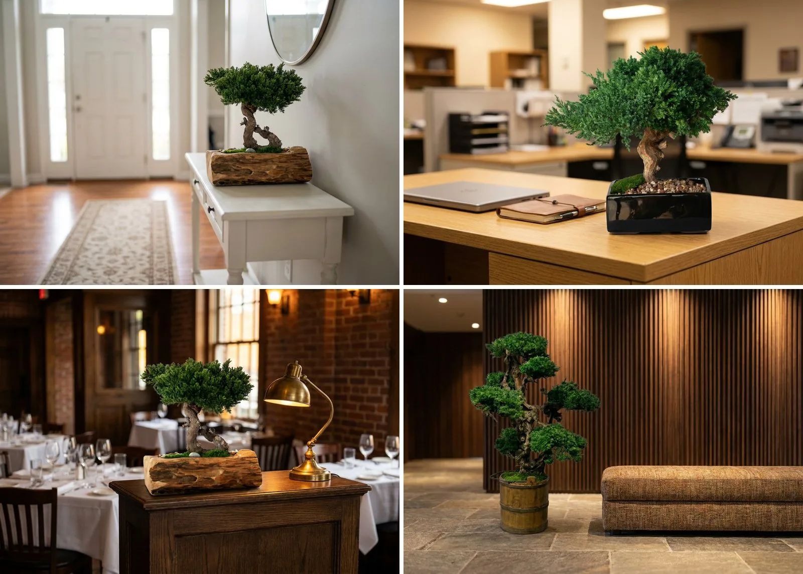 What Size Bonsai for a Desk, a Counter or a Lobby