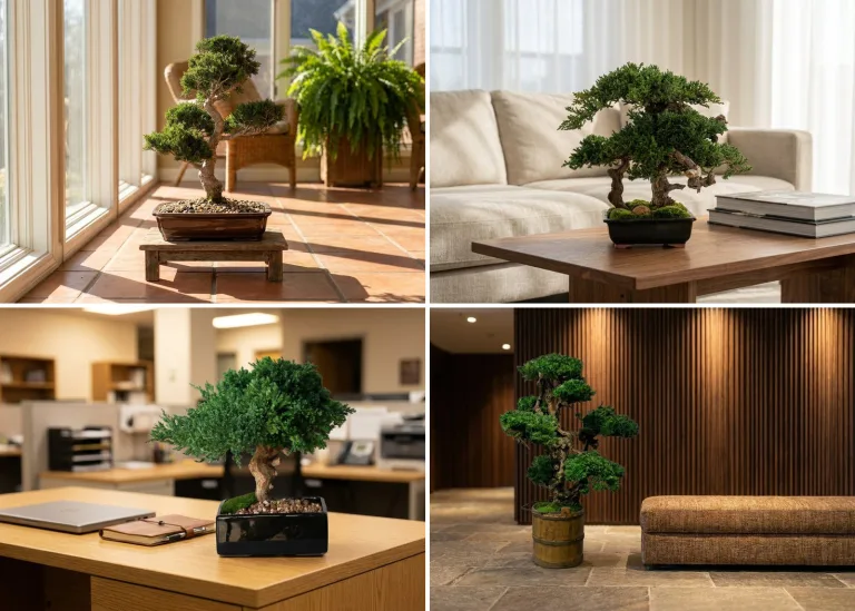 Preserved, Artificial or Live Bonsai: Which One for Which Room