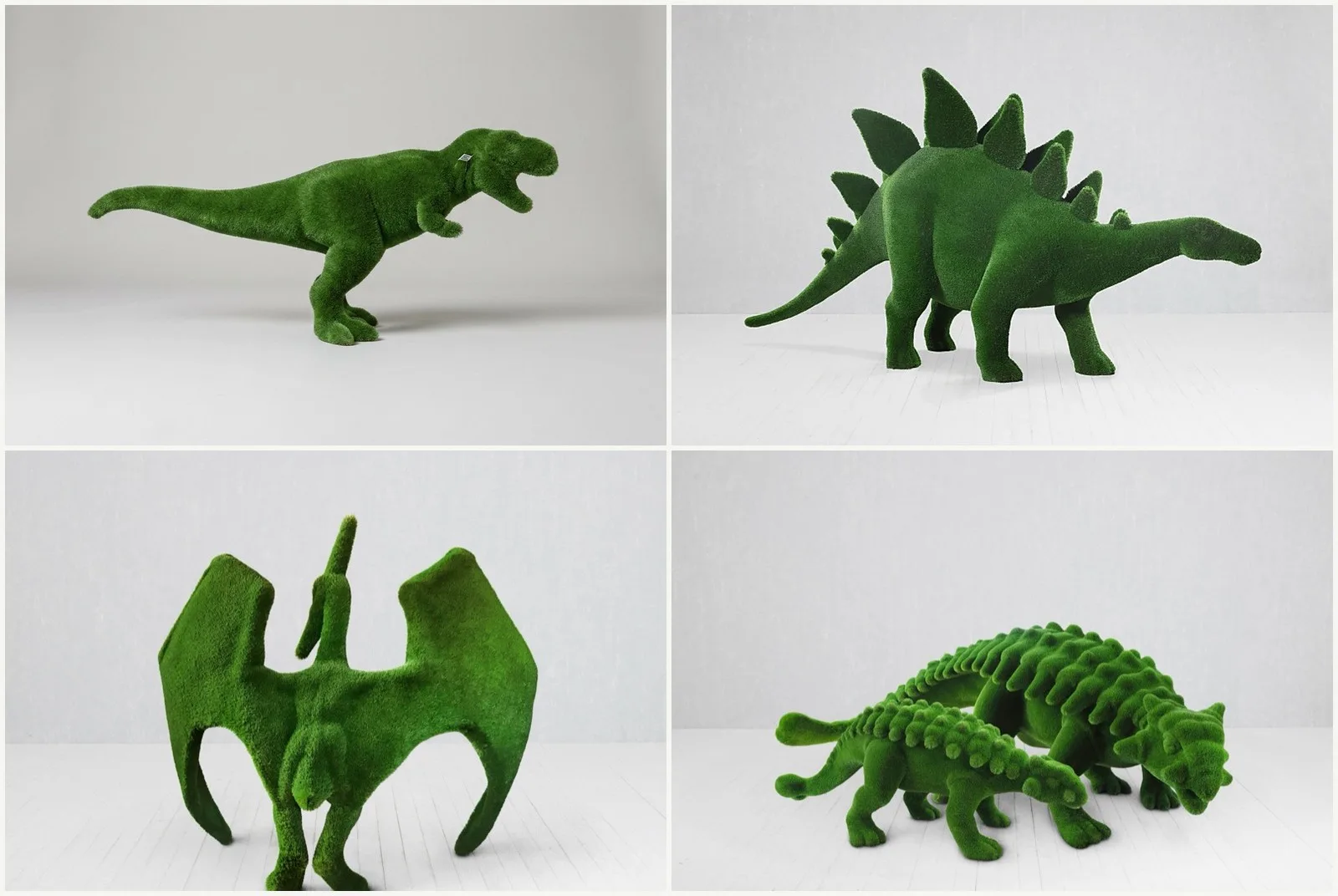 What a Dinosaur Topiary Is Made Of, and What One Costs